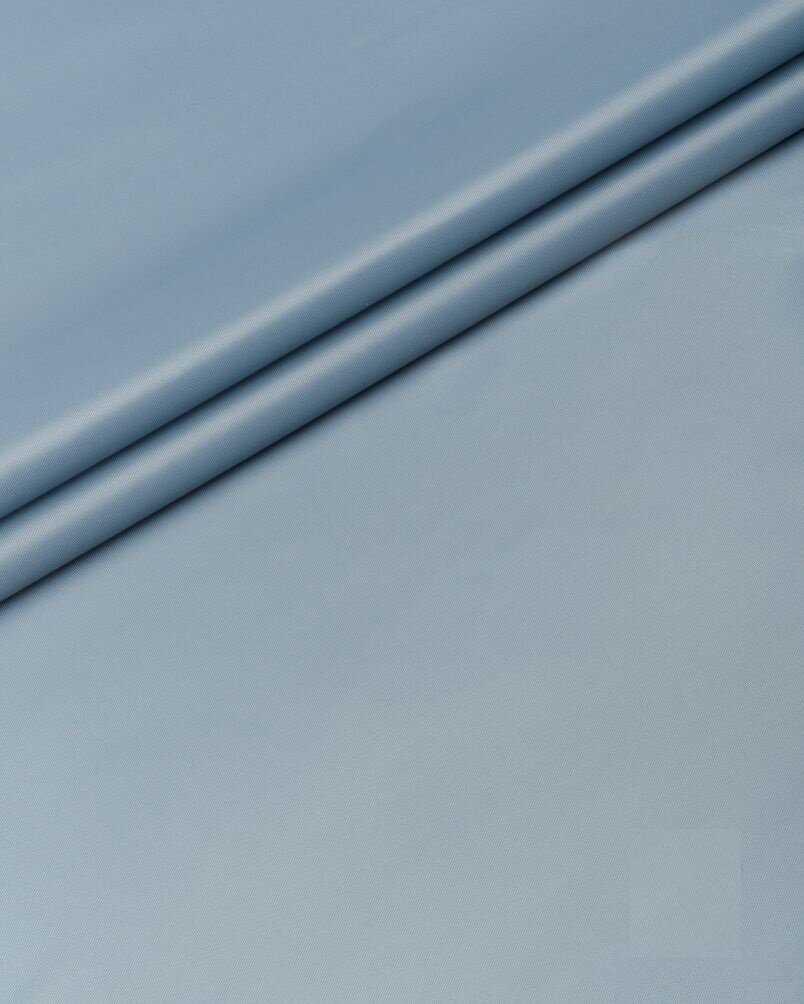 Ткань Оксфорд 210 D PU 1000, цвет серо-голубой, готовый отрез 3х1,5 метра. Влагоотталкивающая, ветрозащитная, уличная.