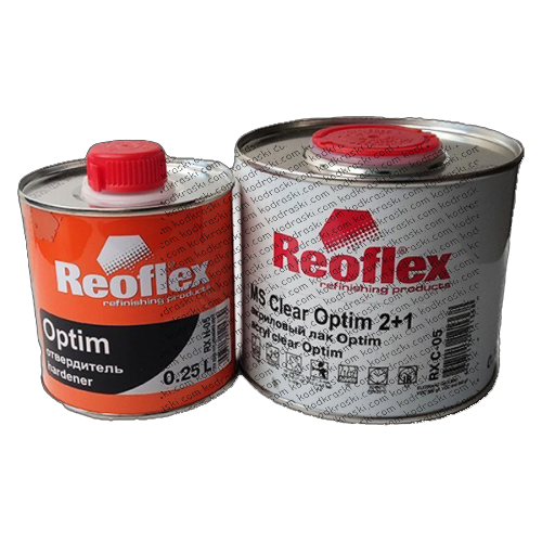 Акриловый лак Optim (0,5 л) Reoflex RX C-05 с отвердителем