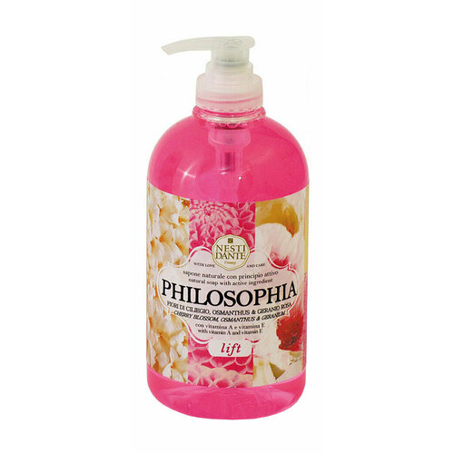 Жидкое мыло с растительными экстрактами и маслами Nesti Dante Philosophia Lift Liquid Soap