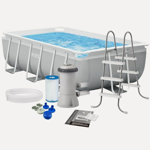 Изображение товара Бассейн Intex Prism Frame, каркасный, 300x175x80 см, объём 3539 л