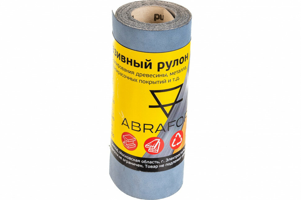 Рулон абразивный БУМ (115x2500 мм; P400) ABRAFORM afr115-2500-400