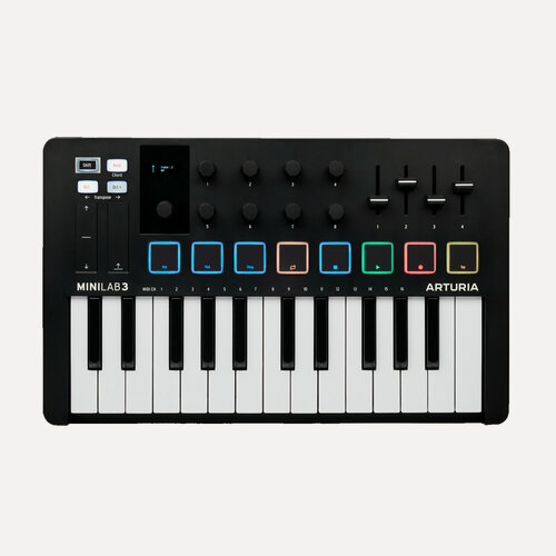 Изображение товара MIDI-клавиатура ARTURIA MiniLAB 3 Black Edition