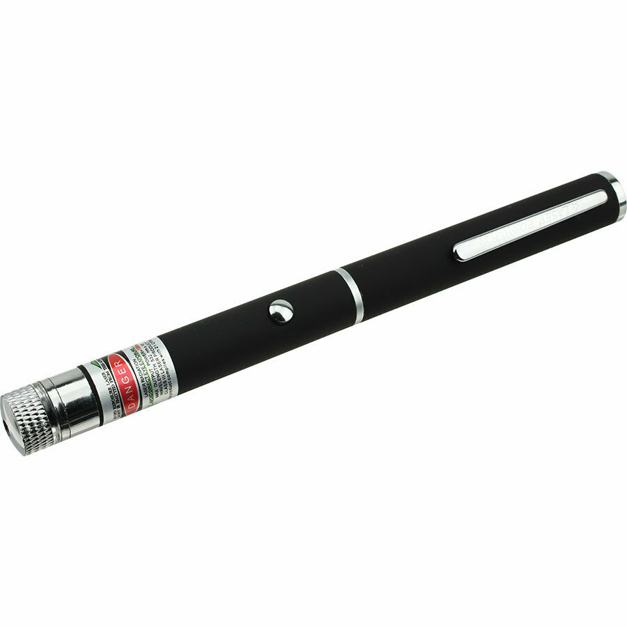 фото Лазер зеленый 532nm 1000mW III Class, 2ААА, в футляре