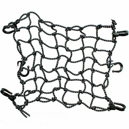 Сетка багажная 40*40 Rexwear Черная светоотражающая