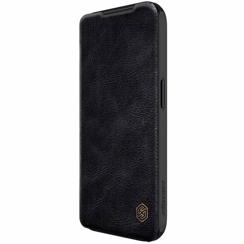 Чехол Nillkin Qin Pro Leather Case для Apple iPhone 15 Pro Max Black (черный)