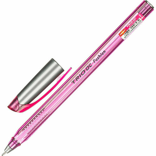 Ручка Ручка шариковая Unimax Trio DC Fashion 1мм, розов, масл, треуг, неавтомат - 6 шт