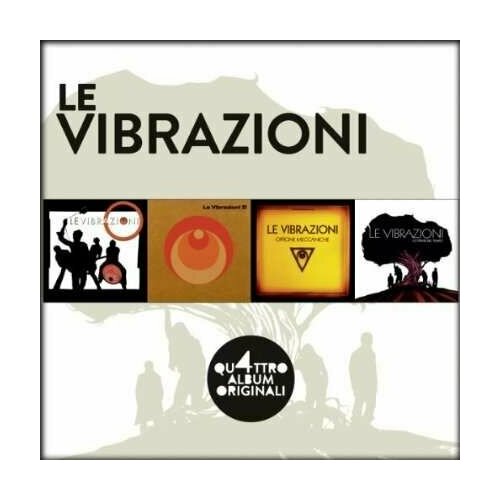 Audio CD Le Vibrazioni - I Fantastici 4 (4 CD) racconti fantastici