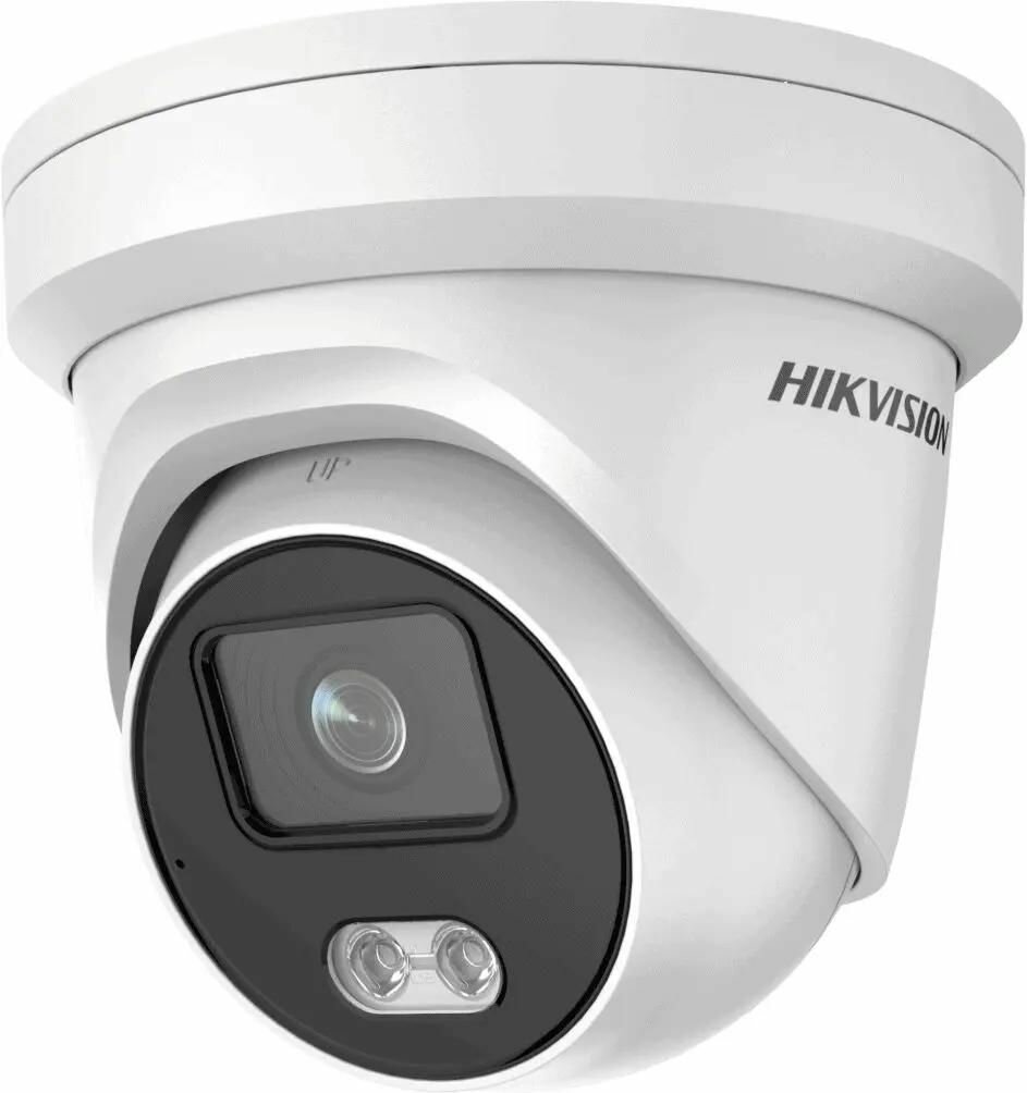 Камера видеонаблюдения IP Hikvision DS-2CD2327G2-LU(C)(4mm), 1080p, 4 мм, белый