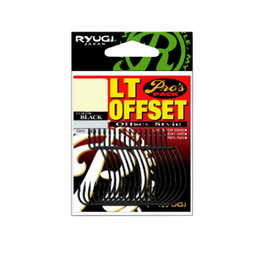 Крючки офсетные RYUGI LT OFFSET PRO PACK 1/0 (14шт)