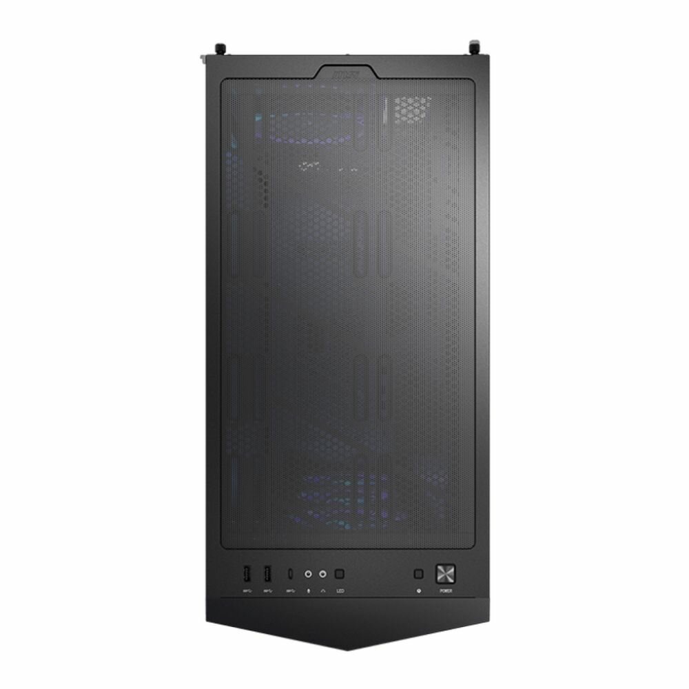 Корпус eATX MSI 306-7G21R21-W57 без БП, окно из закаленного стекла, 2*USB 3.2, USB Type-C, 4*120mm PWM ARGB Fan, ARGB+PWM Con - фото №4