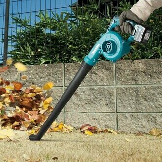 Воздуходувка Makita UB101DZ синий/черный - фото №5