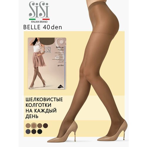 Колготки Sisi Belle, 40 den, размер 3, бежевый