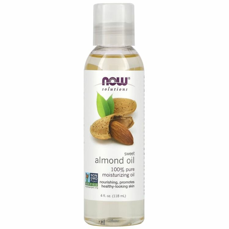 NOW Масло для тела Sweet Almond oil, 118 мл