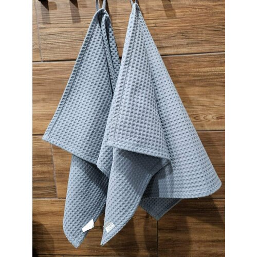 Полотенце кухонное вафельное светлые 2 шт.