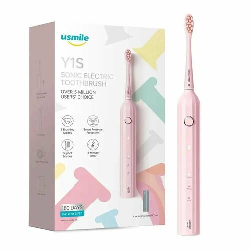 Электрическая зубная щётка Soocas V1 розовая 369900₽