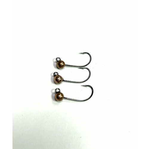 фото Вольфрамовая джиг головка на форель, 0,8г, цвет медный на крючке decoy mg-3 light game somclub