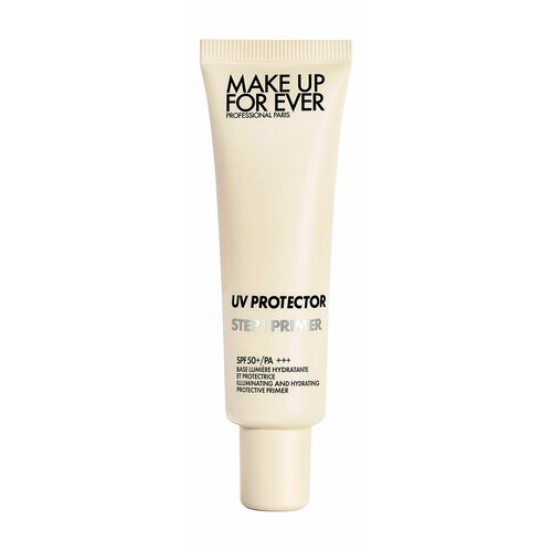 Увлажняющий подсвечивающий праймер для лица / Make Up For Ever UV Protector Step 1 Primer SPF 50 / PA+++