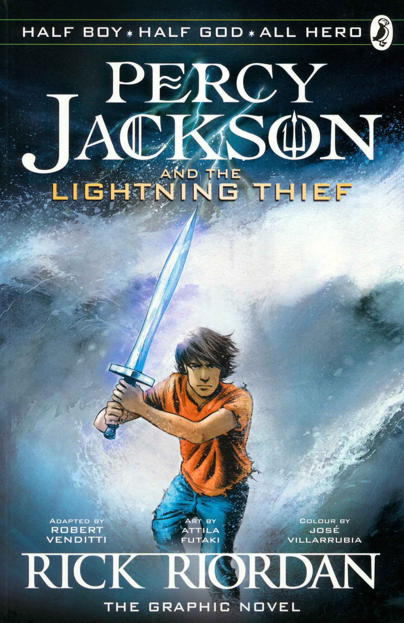 Percy Jackson and the Lightning Thief. The Graphic Novel / Книга на Английском