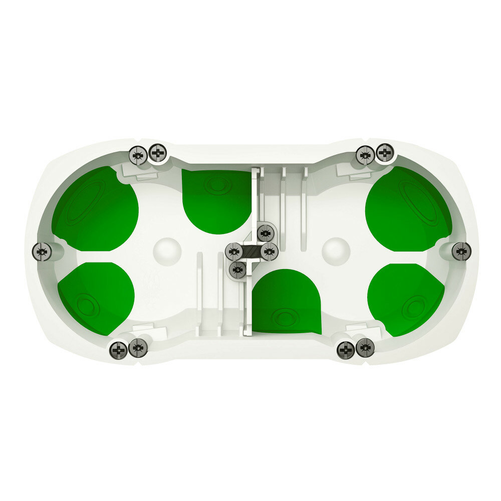 фото Schneider Electric Коробка 2-ая Multifix Air 67x40 для скрытого монтажа, арт. IMT35000