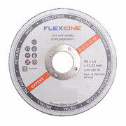 Отрезной круг металл/нержавейка A40 SBF 41, Ø 115х1,6х22,23 мм, Flexione Expert (3 штуки)