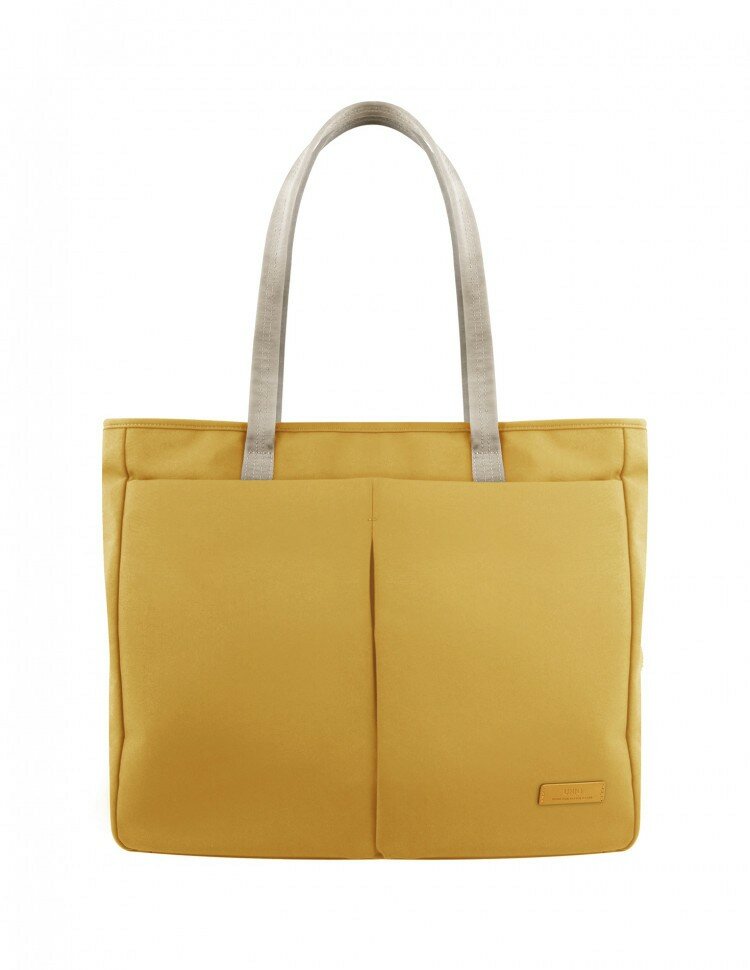фото Сумка Uniq HAVA Rpet fabric Tote bag для ноутбуков 14", цвет Канареечно-желтый (Canary Yellow) (HAVA-CYELLOW)