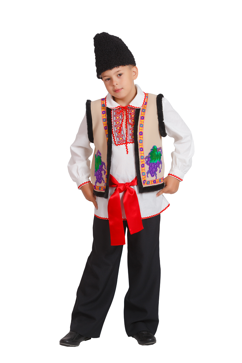Костюм детский Молдаванин мальчик (146)
