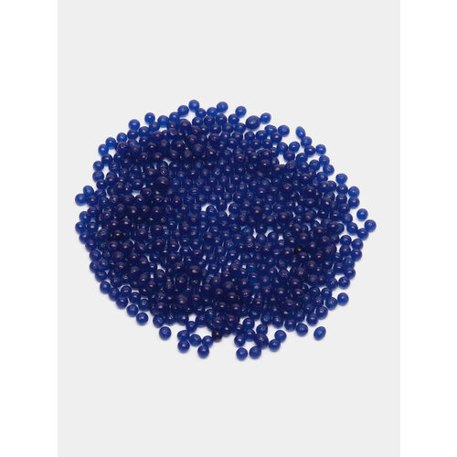 Гидрогелевые шарики для цветов (орбиз, аквагрунт), синий, 10 г