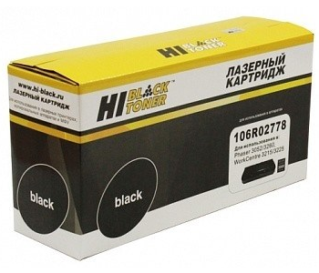 Hi-Black 106R02778 Картридж для Xerox Phaser 3052/3260/WC 3215/3225, 3К