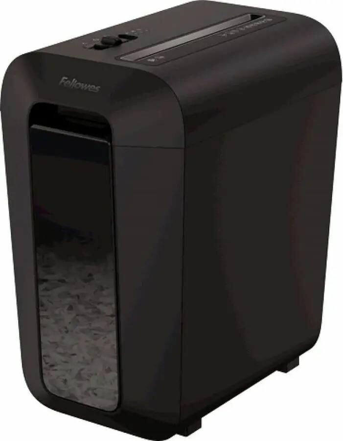 Уничтожитель бумаг Fellowes PowerShred LX65, P-4, 4х40 мм, 10 лист. одновременно, 22л [fs-44007]