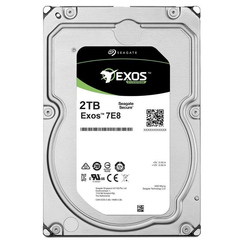 Жесткий диск SEAGATE Exos 7E8 , 2Тб, HDD, SATA III, 3.5" - фото №13