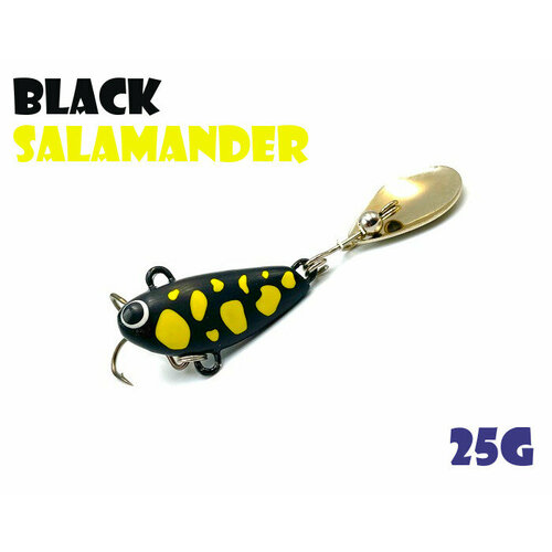 тейл спиннер uf studio buzzet bullet 15g purple salamander Тейл-Спиннер Uf-Studio Buzzet Bullet 25g #Black Salamander