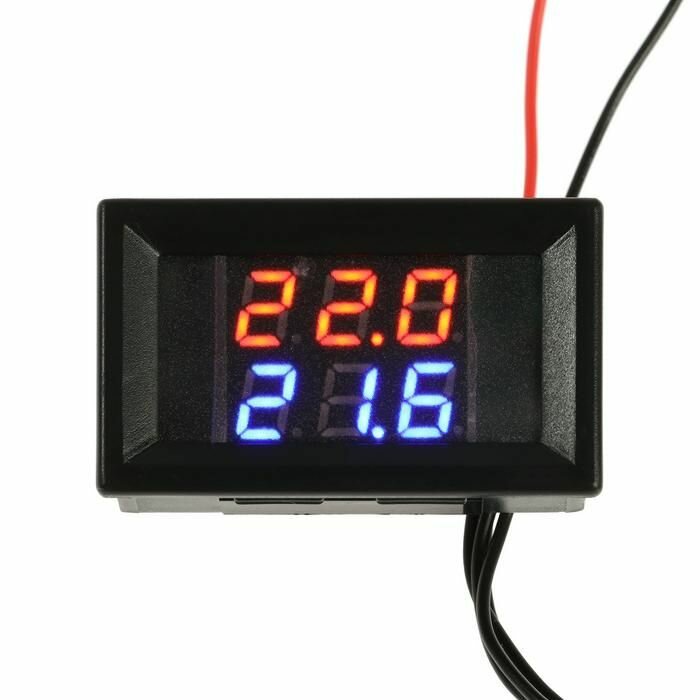 Термометр цифровой, ЖК-экран, провод 1.5 м, 45 26 мм, -20-100 C