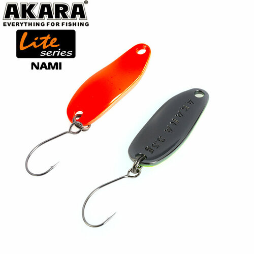 блесна колебалка akara lite series nami 30 2 5 гр sil Блесна колебалка Akara Lite Series Nami 33 3,5 гр. 25