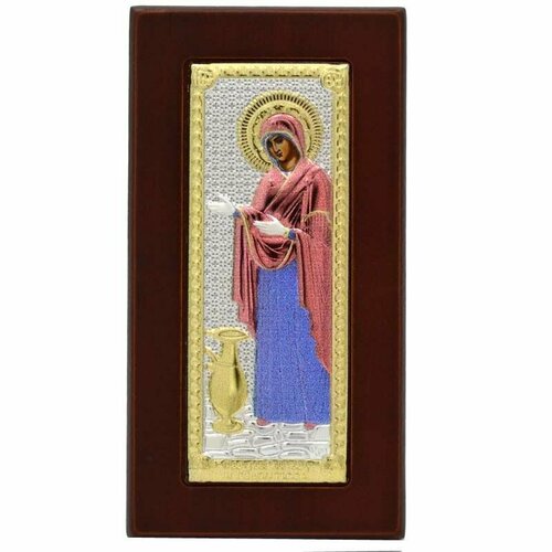 Геронтисса. Икона Божьей Матери в серебряном окладе. икона божья матерь геронтисса в серебряном окладе арт дв 033