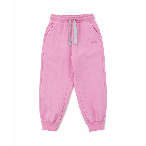 фото Брюки button blue, размер 110, розовый