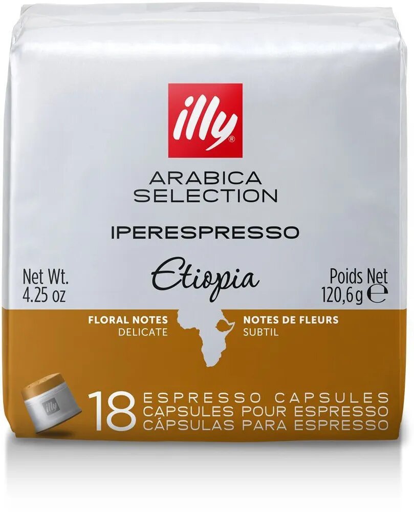 Кофе в капсулах illy Iperespresso Etiopia, 18 капсул - фотография № 1