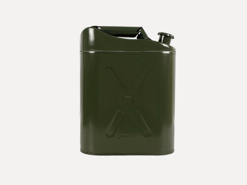 Изображение товара Канистра 10 литров, стальная, (винтовая крышка) BERIL 911010