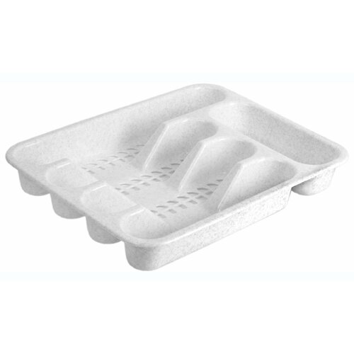 Лоток для столовых приборов м-пластика Сетчатый М1142