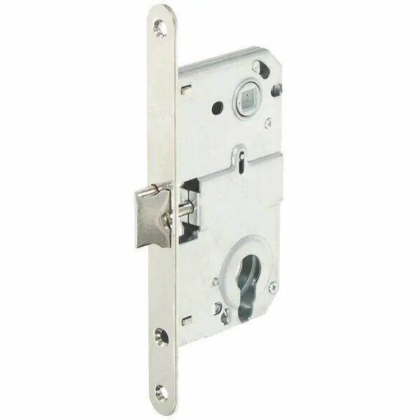 Защёлка под цилиндр под ключ EDS-50-85 KEY с ключом сталь цвет никель