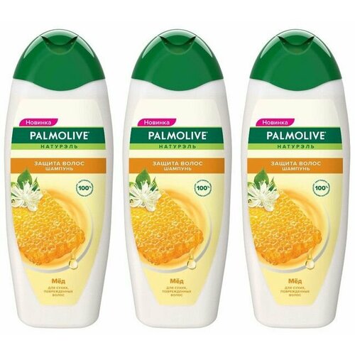 Palmolive Шампунь Защита волос Мёд, 450 мл - 3 шт