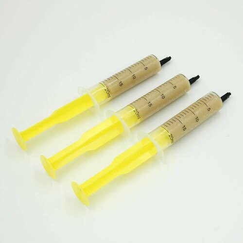 Паста кварцевазелиновая Solins ПКВ защитная для опрессовки жил соединения проводов и кабелей смазка для гильзы соединительной вазелин кварц молотый защита от коррозии и окисления 3 шт по20 мл 856₽