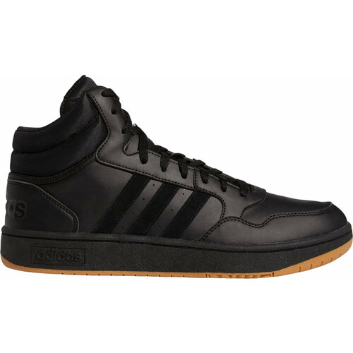 Кроссовки adidas Hoops 3.0 Mid, размер 8,5 UK, белый, черный брюки чинос uniqlo повседневные прилегающий силуэт размер 34inch бежевый