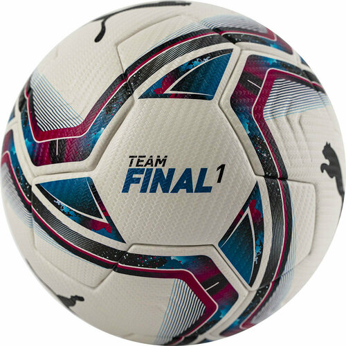 фото Футбольный мяч puma teamfinal 21.1 fifa quality pro 08323601, р-р 5, белый