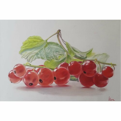 Авторская картина пастелью на стену, 