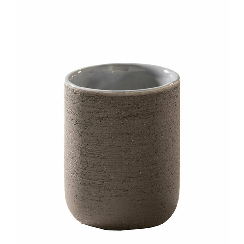 Стакан Cipi, Index Smoke Grey, 9,5x12h cm, цвет дымчато-серый