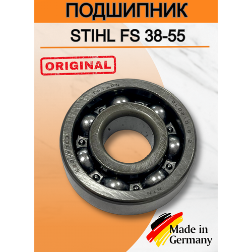 Подшипник коленвала оригинал Stihl арт.95030030246 для триммера FS 38-55 (6201) муфта сцепления для инструмента stihl fc 55 fc 56 fc 70 fc 70 c fs 38 fs 40 4144 fs 40 c e fs 45 fs 45 c e fs 50 c e fs 55 fs 55 c e