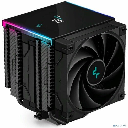 Кулер для процессора Deepcool AK620 DIGITAL LGA20XX/1700/1200/115X/AM5/AM4 TDP 260W PWM DUAL Fan 120mm ARGB черный кулер deepcool ak620 zero dark