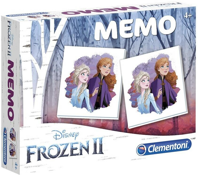 Clementoni. Настольная игра "Мемо Pocket Frozen 2" (Холодное сердце 2)