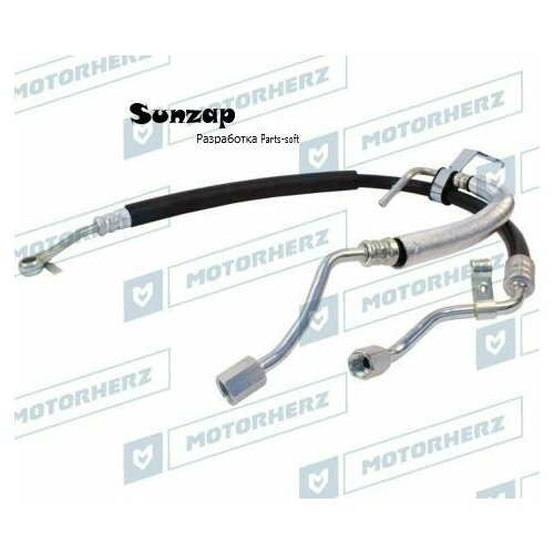 MOTORHERZ HHK1011 Комплект шлангов ГУР