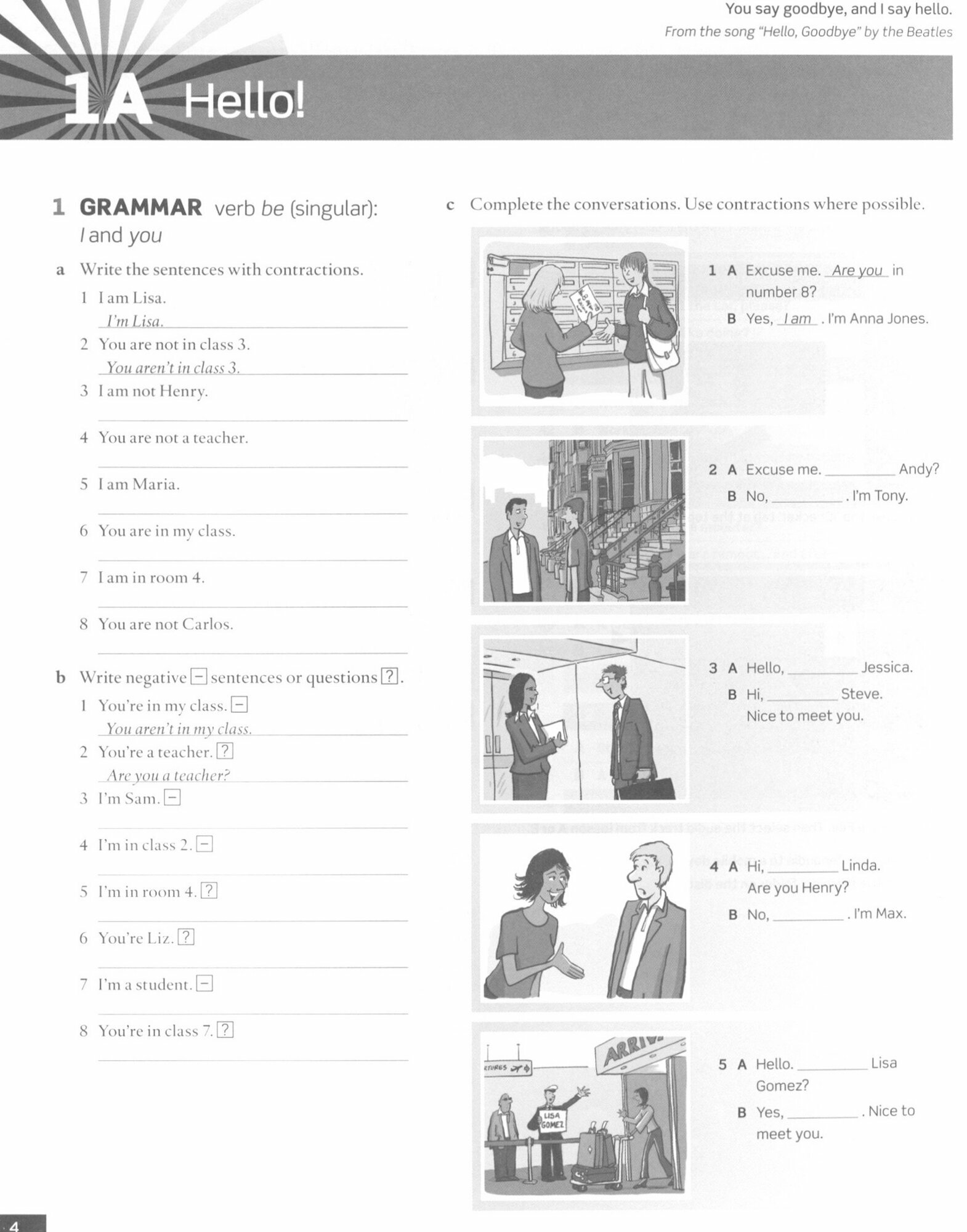 English File. Third Edition. Beginner. Workbook Without Key - фото №12